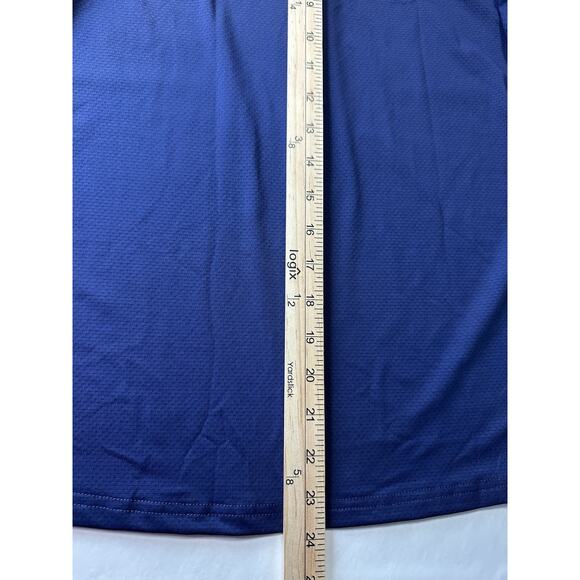 Women’s Size Small Golf Shirt 1/4 Zip Short Sleeve Navy Blue NWT Tennis - Picture 16 of 16